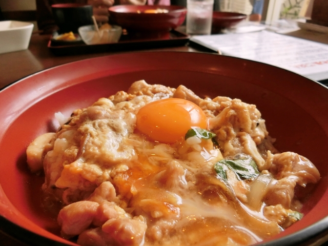【ひき肉の親子丼】レシピ