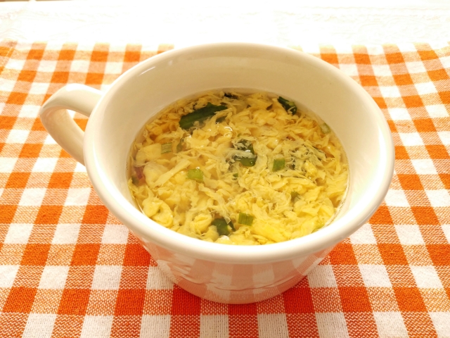【もずく酢とオクラの卵スープ】エダジュンさんレシピ